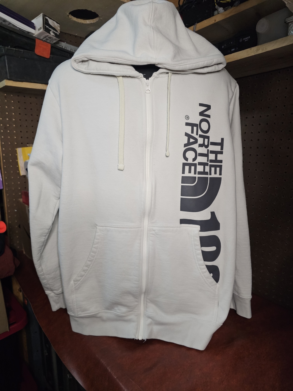The North Face Cream Colored Zip up Size 2x